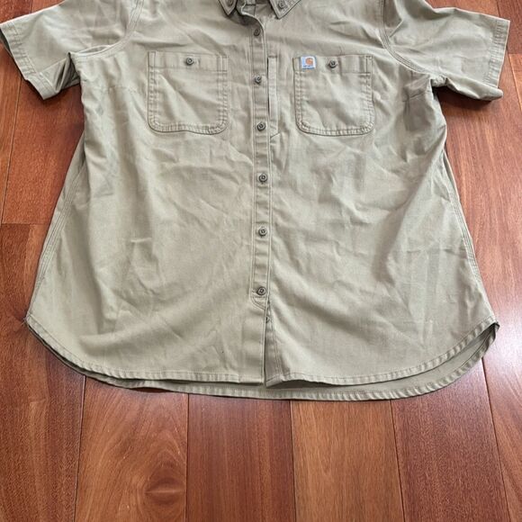 Carhartt Women's Rugged Professional Short Sleeve Shirt size XL(16/18) - Picture 5 of 10